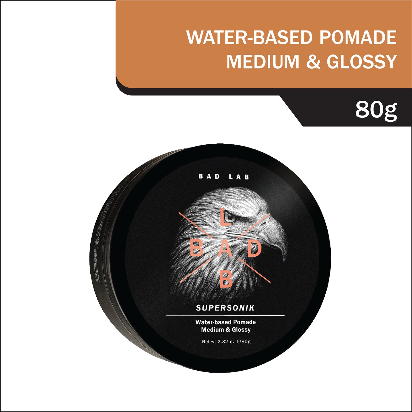 Supersonik Water-Based Pomade - 80g